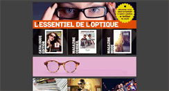 Desktop Screenshot of essentiel-optique.com